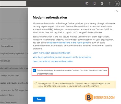 outlook 2013 smart card authentication|enable modern authentication in exchange 2013.